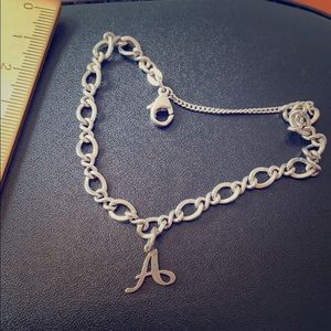 James Avery S/S Charm Bracelet & A Charm